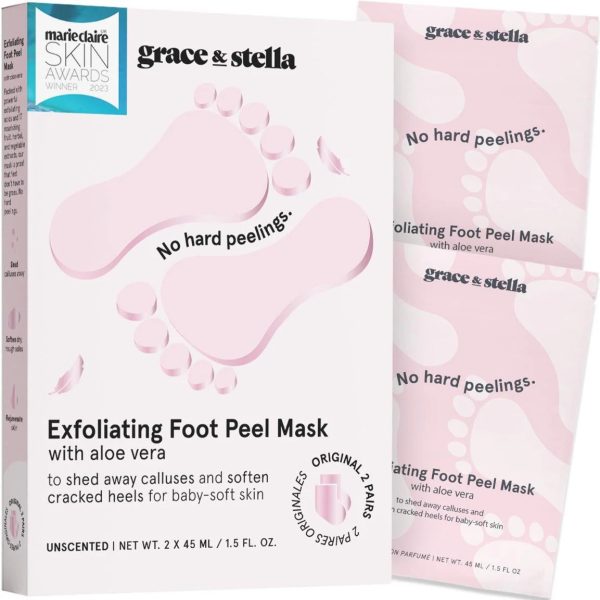 exfoliating foot peel mask